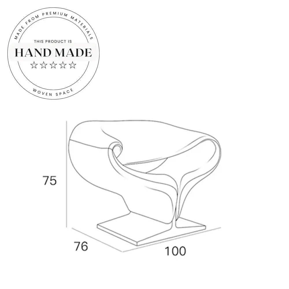 Modern Tufted Velvet Ergonomic Luxury Living Room Lounge Chair
