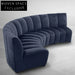 Modern U-Shaped Velvet Sectional Corner Sofa for Spacious Living Room
