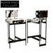 Modern Upholstered Leather High Counter Bar Stool for Kitchens
