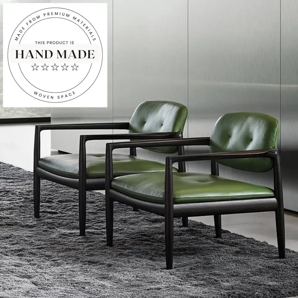 Modern Upholstered Leather Reclining Living Room Accent Chair