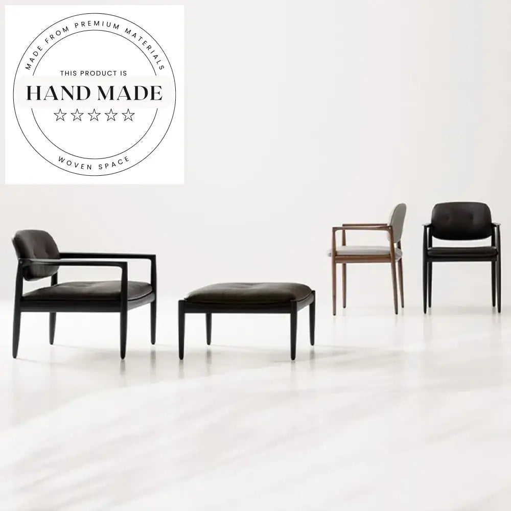 Modern Upholstered Leather Reclining Living Room Accent Chair