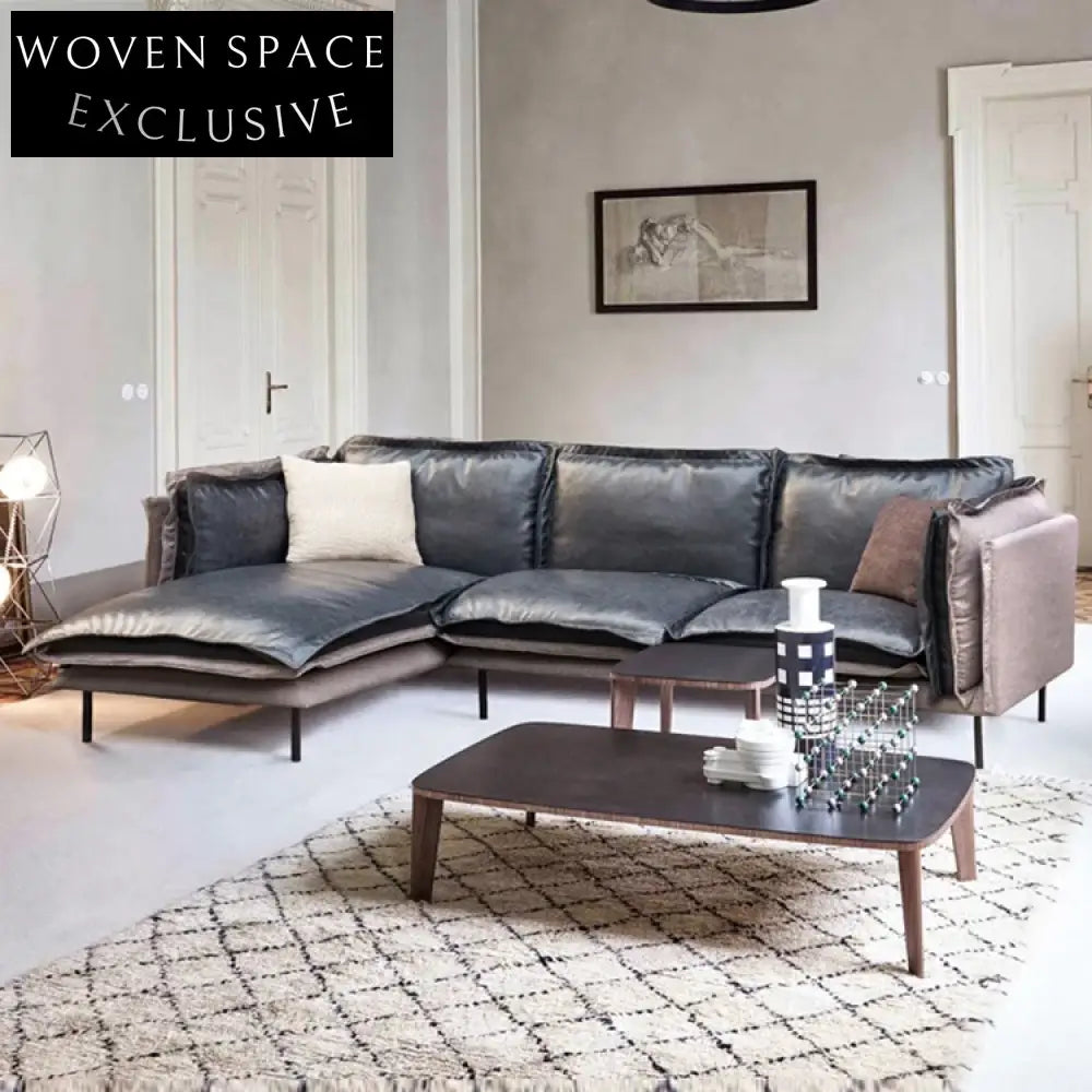 Modern Velvet Accent Sofa Chair for Living Room Hotel, Navy Blue Upholstered Chair