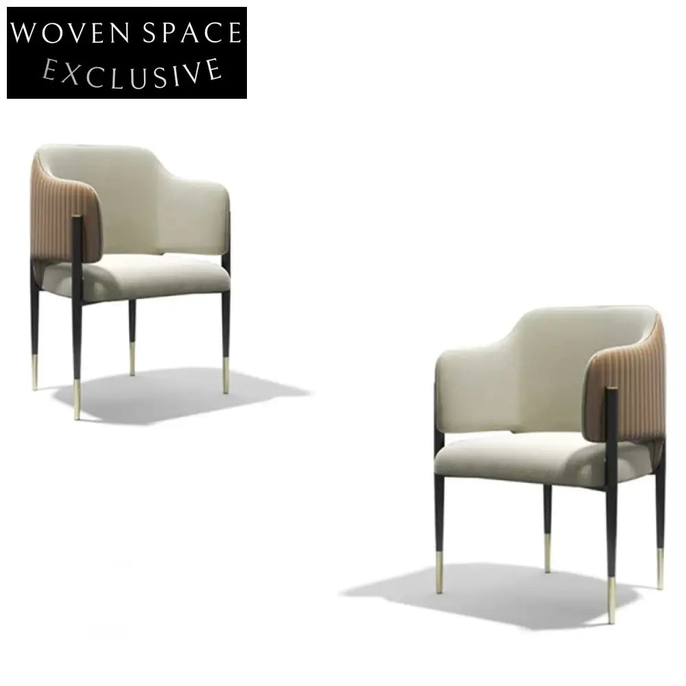 Modern Velvet Dining Chair - Elegant Upholstered Seating for Home