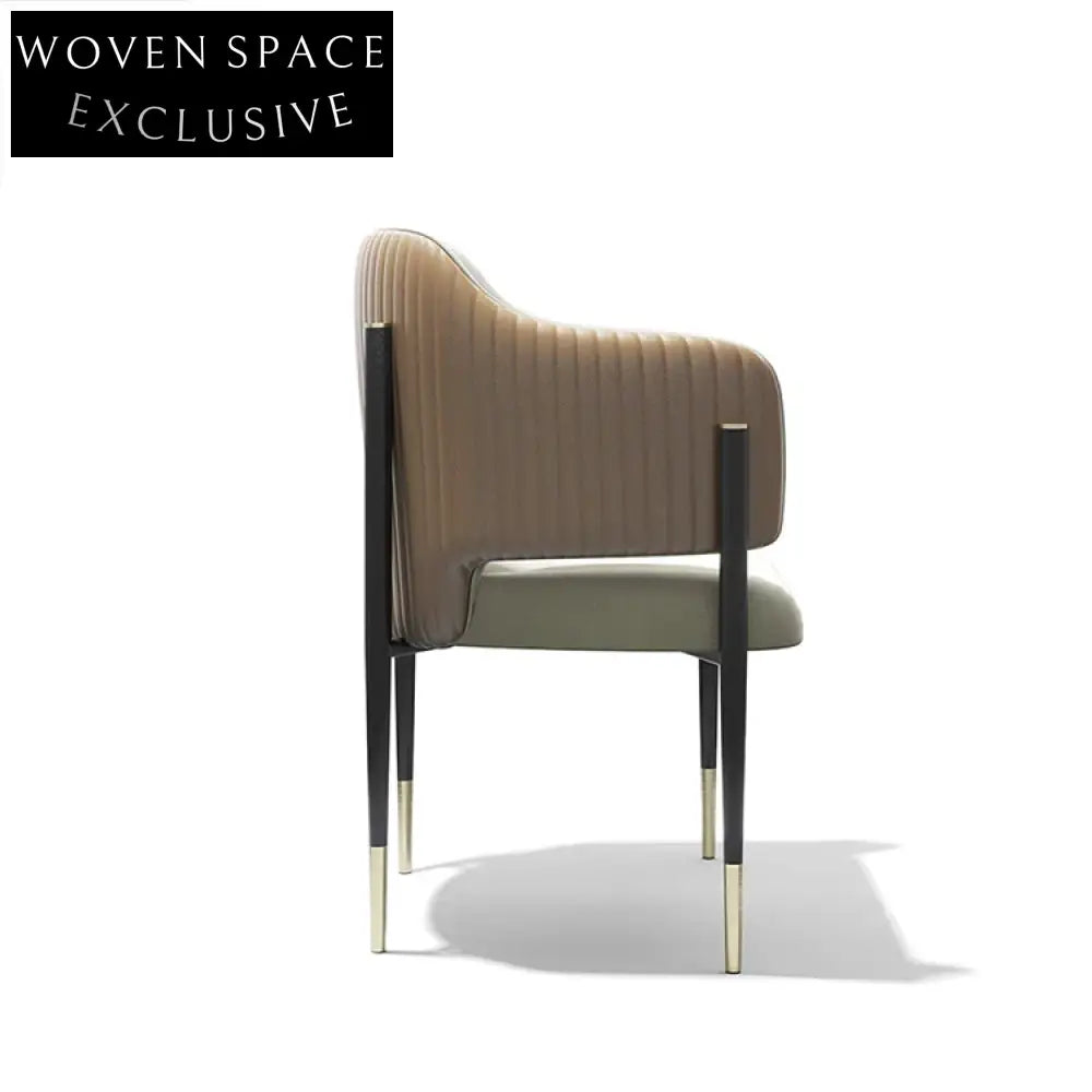 Modern Velvet Dining Chair - Elegant Upholstered Seating for Home