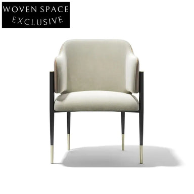 Modern Velvet Dining Chair - Elegant Upholstered Seating for Home