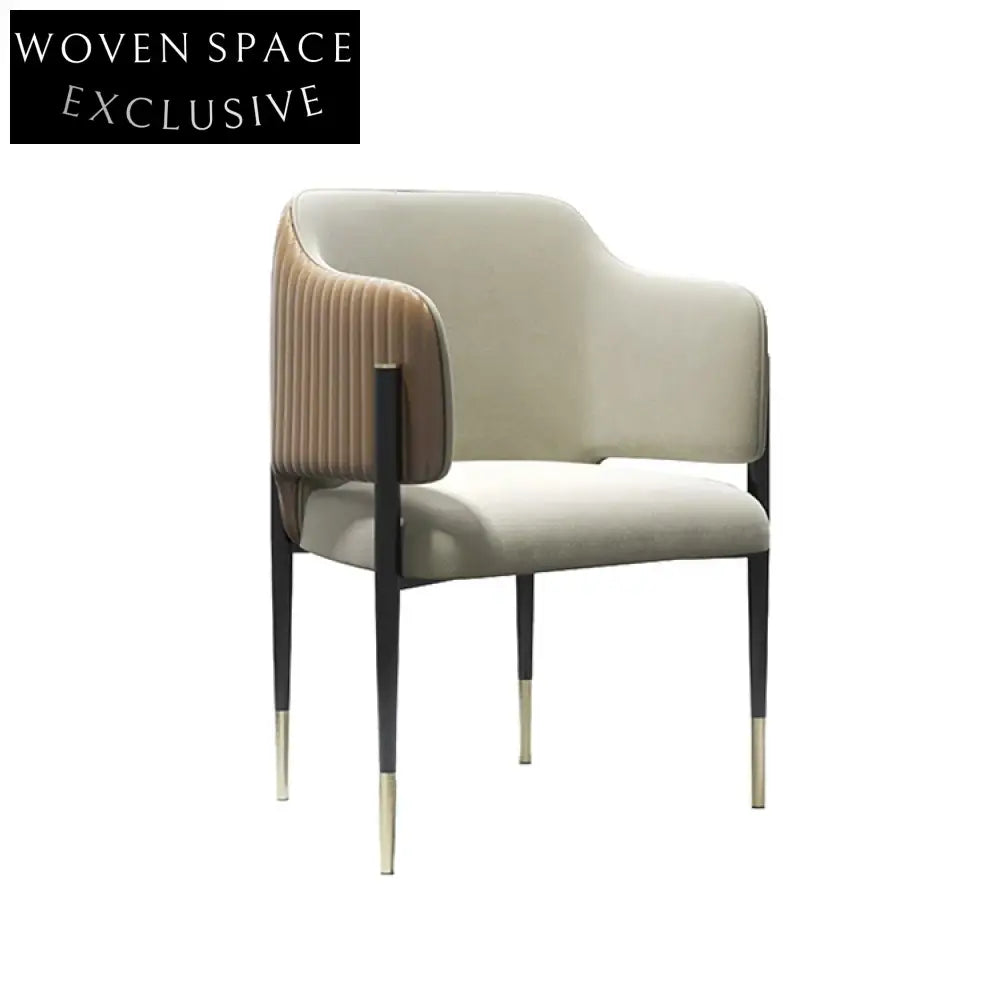 Modern Velvet Dining Chair - Elegant Upholstered Seating for Home