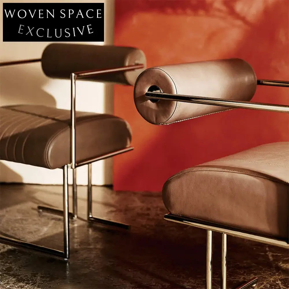 Modern Velvet Fabric Accent Chair with Nordic Metal Frame and Robust Legs