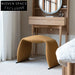 Modern Velvet Fabric Gold Metal Legs Luxury Ottoman Bed End Stool