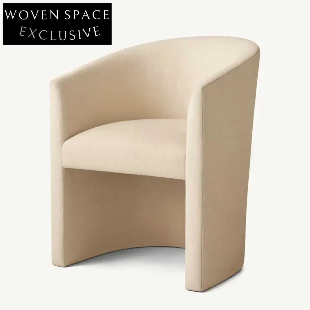 Modern Velvet Fabric High Back Armrest Dining Chair for Luxury Home Dining