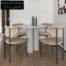 Modern Velvet Fabric Metal Dining Chair with Comfortable Backrest Design