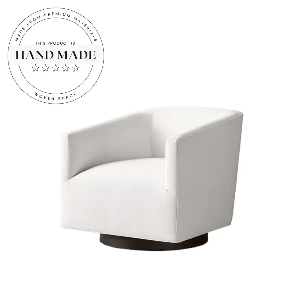 Modern Velvet Fabric Swivel Leisure Chair for Living Room & Lounge Spaces