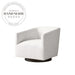 Modern Velvet Fabric Swivel Leisure Chair for Living Room & Lounge Spaces
