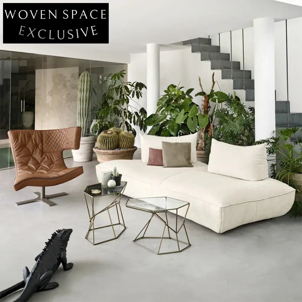 Modern Velvet Full Sponge Floor Sofa Set Luxury Living Room Lounger