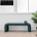 Modern Velvet Ottoman Bench, Plush Bed End Stool, Living Room Furniture