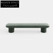 Modern Velvet Teddy Fabric Leisure Sofa Bench – Ottoman Bed End Stool