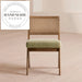 Modern Velvet Upholstered Oak Frame Dining & Cafe Side Armchair