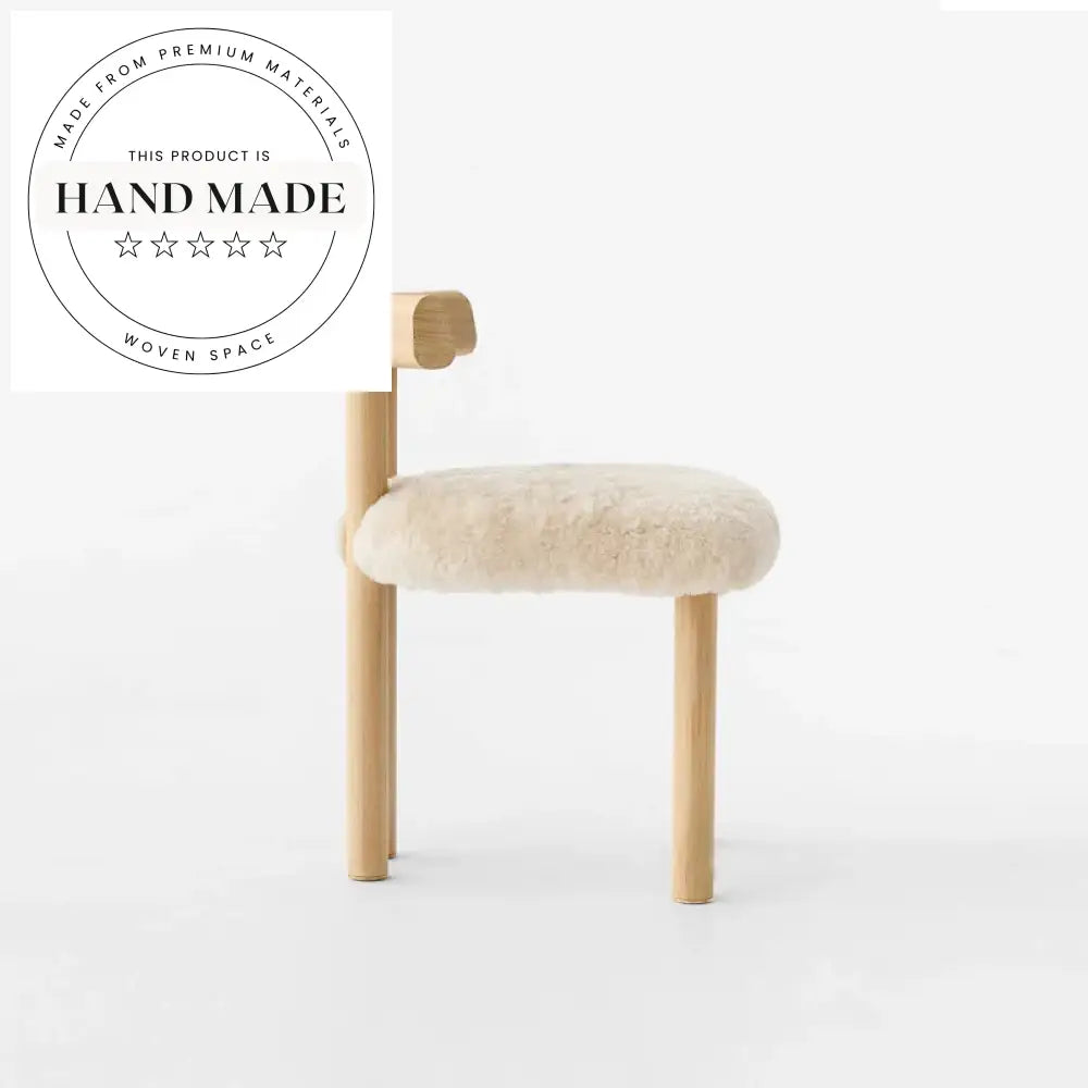 Modern Velvet Wood Frame Nordic Leisure Dining Chair