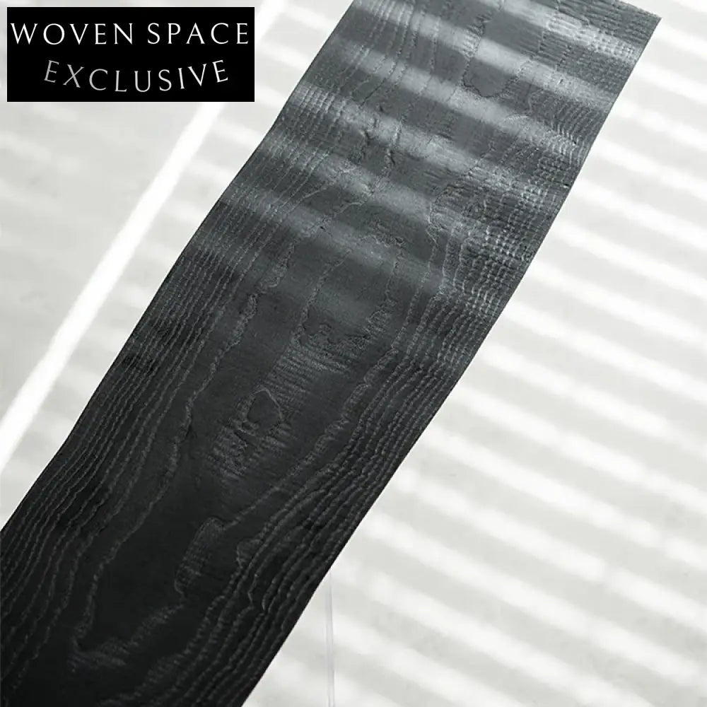 Modern Wabi-Sabi Black Wood Acrylic Hallway Living Room Console Table