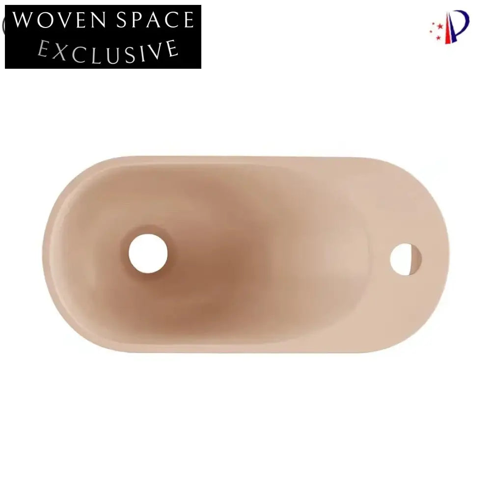Modern Wall Hung Bathroom Wash Basin, Solid Surface Stone, Italy Design
