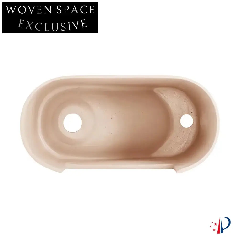 Modern Wall Hung Bathroom Wash Basin, Solid Surface Stone, Italy Design
