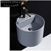 Modern Wall-Hung Ceramic Bathroom Vanity Sink with Single Faucet Hole