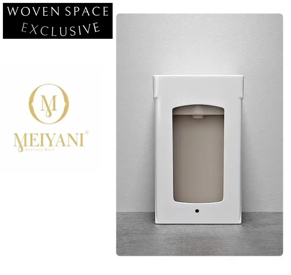 Modern Wall-Hung Rectangular White Ceramic Bathroom Sink Washbasin One-Piece Design
