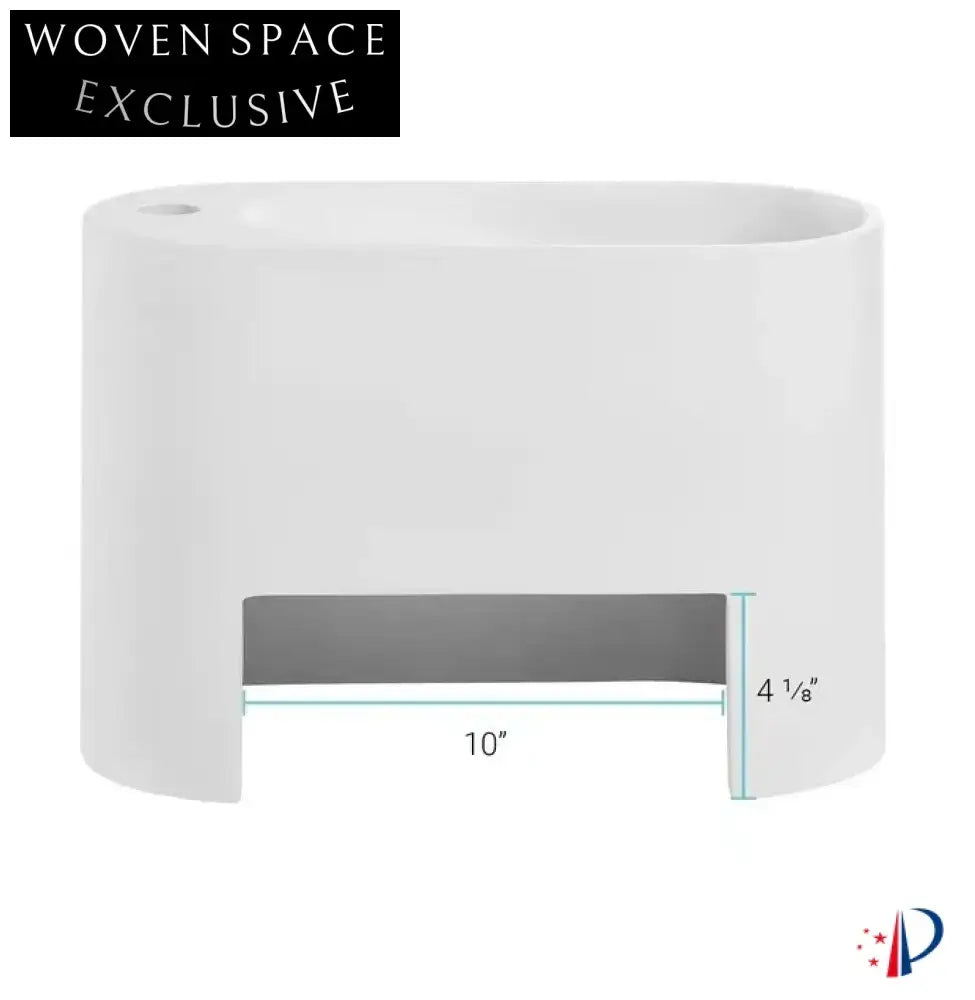 Modern Wall Mount Artificial Stone Solid Surface Bathroom Basin