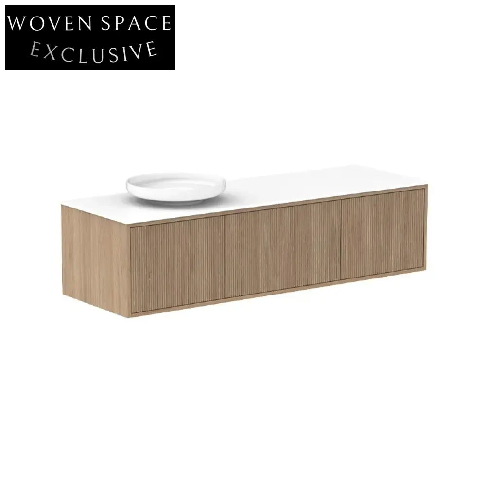 Modern Wall-Mounted Bathroom Vanity Cabinet Set with Sink and Storage