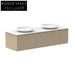 Modern Wall-Mounted Bathroom Vanity Cabinet Set with Sink and Storage