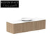 Modern Wall-Mounted Bathroom Vanity Cabinet Set with Sink and Storage
