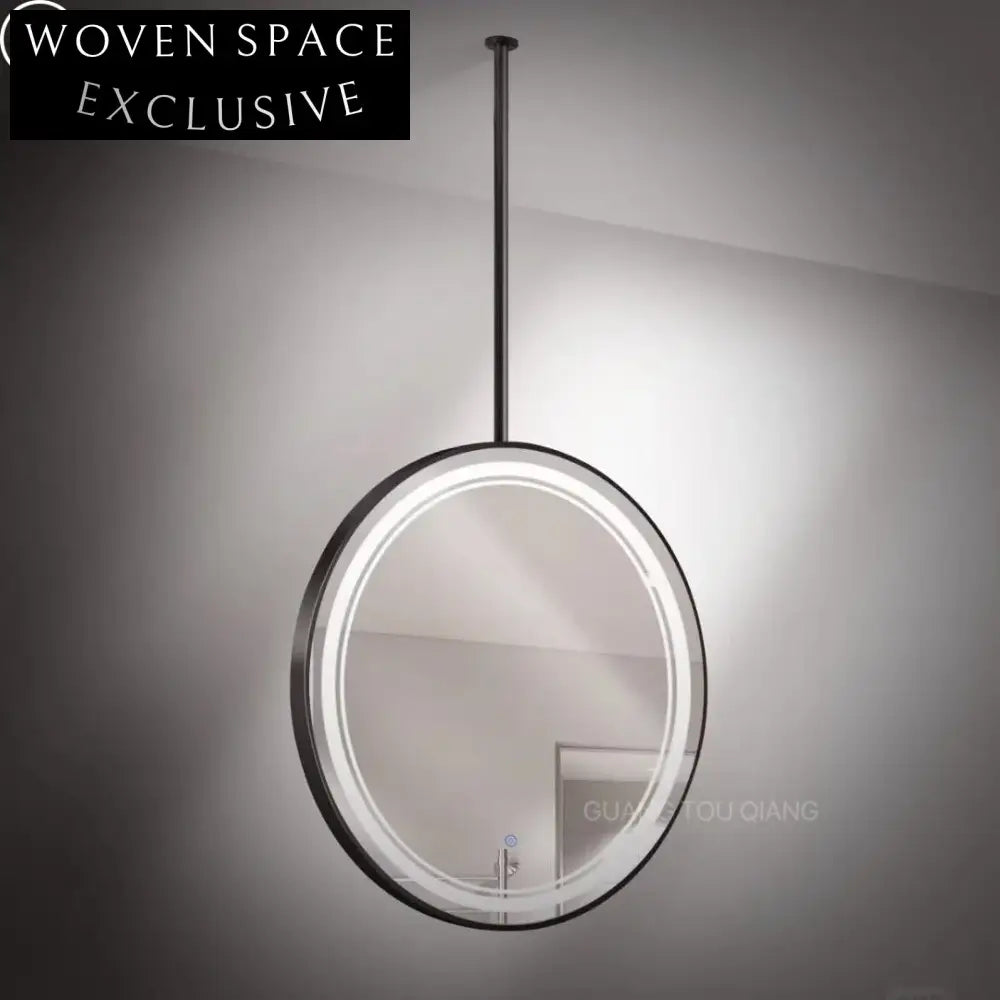 Modern Wall-Mounted LED Infinity Tunnel Bathroom Mirror