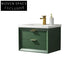 Modern Wall-Mounted Plywood Bathroom Vanity with Integrated Sink Base