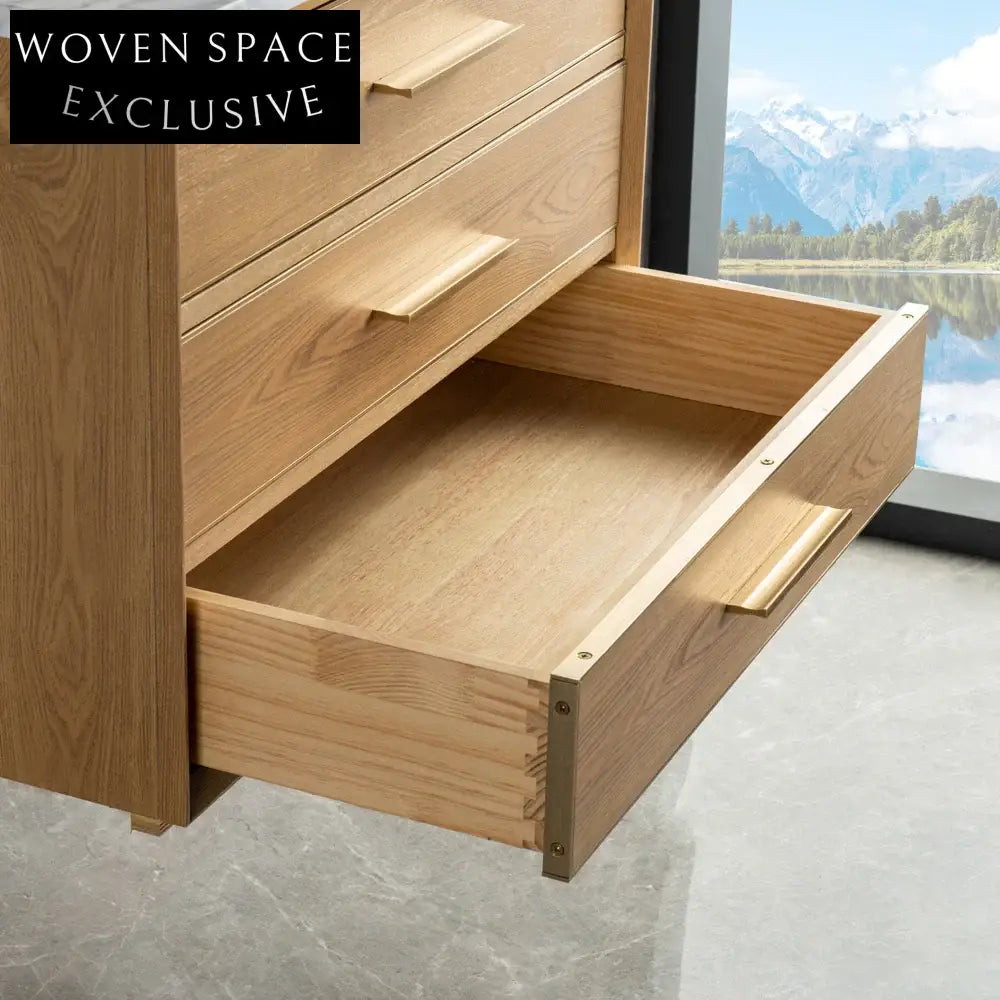 Modern Wall Mounted Single Sink Bathroom Vanity Cabinet with Soft-Close Drawers