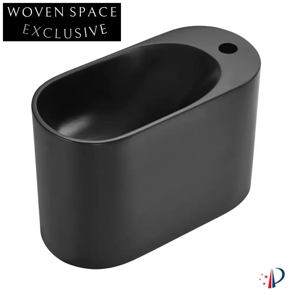 Modern Wall-Mounted Solid Surface Bathroom Vanity Wash Basin Sink