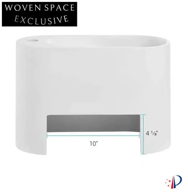 Modern Wall-Mounted Solid Surface Bathroom Vanity Wash Basin Sink