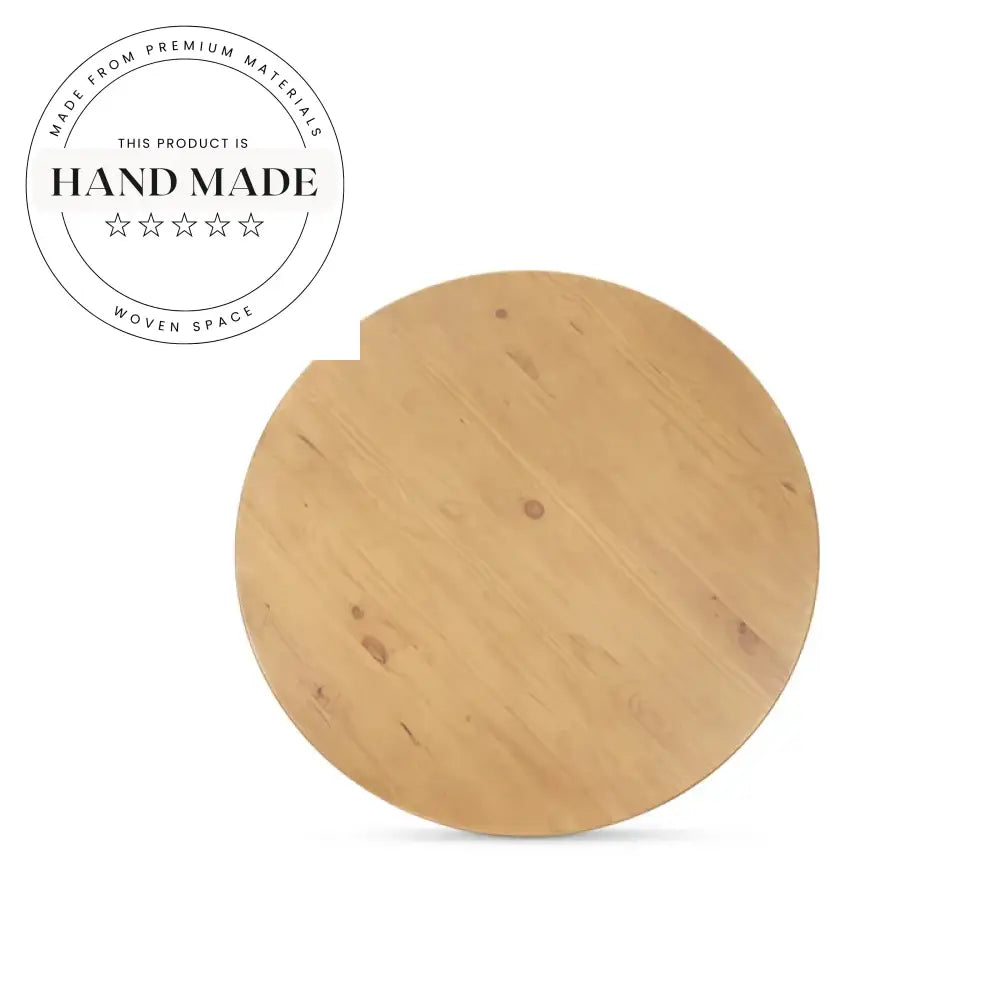 Modern Walnut Solid Wood Round Vintage 8 Seater Dining Table
