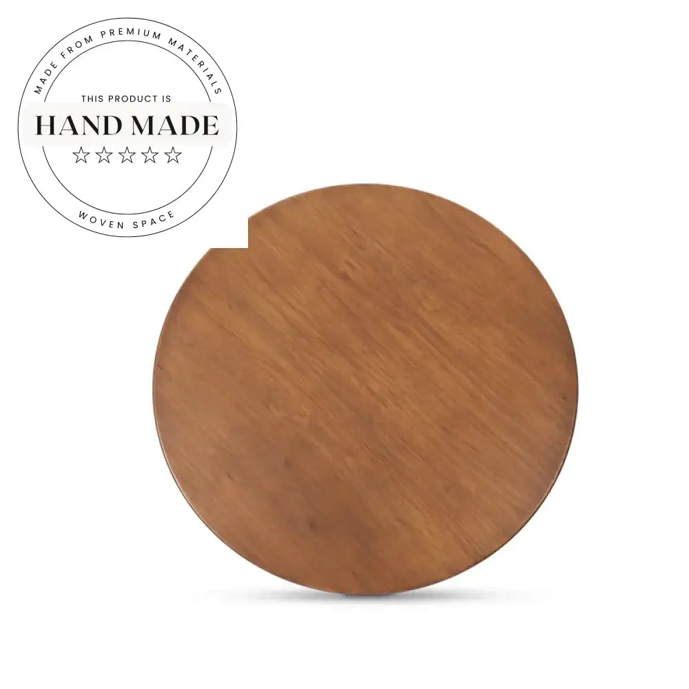 Modern Walnut Solid Wood Round Vintage 8 Seater Dining Table