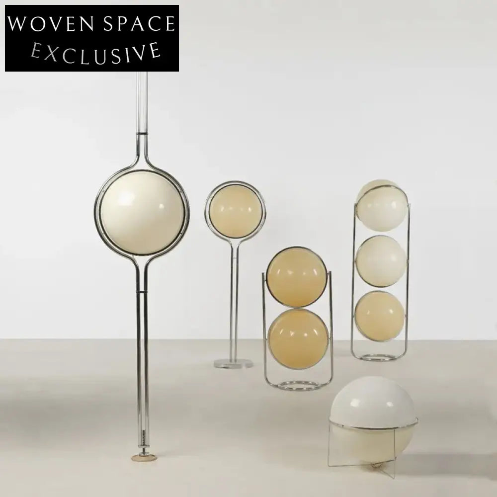 Modern White Ball LED Floor & Table Lamp, Luxury Home Decor Lighting