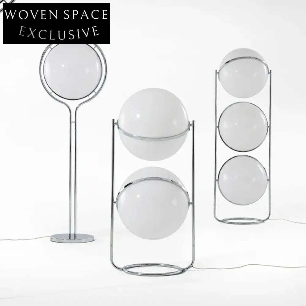 Modern White Ball LED Floor & Table Lamp, Luxury Home Decor Lighting