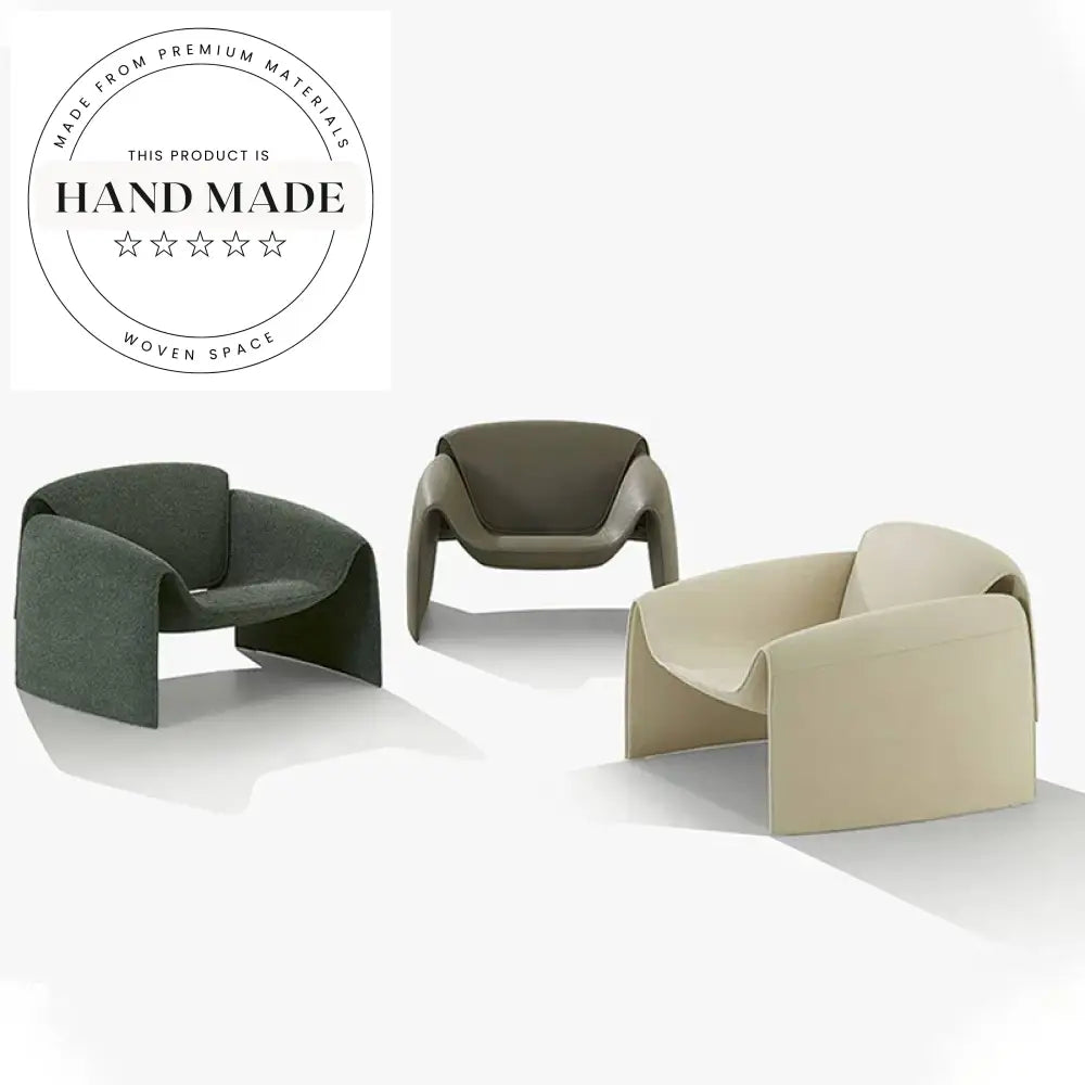 Modern White Leather Tufted Foldable Recliner Leisure Chair