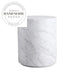 Modern White Round Natural Marble Stone Luxury Side End Table