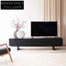 Modern Wood Living Room TV Wall Cabinet Console with Two Drawers