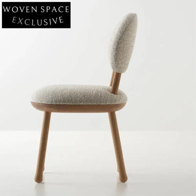 Modern Wood Upholstered Dining Chair for Cafe Restaurant Home Seating
