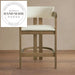 Modern Wooden Bar Counter Stool Armchair for Kitchen Hotel Bistro Use