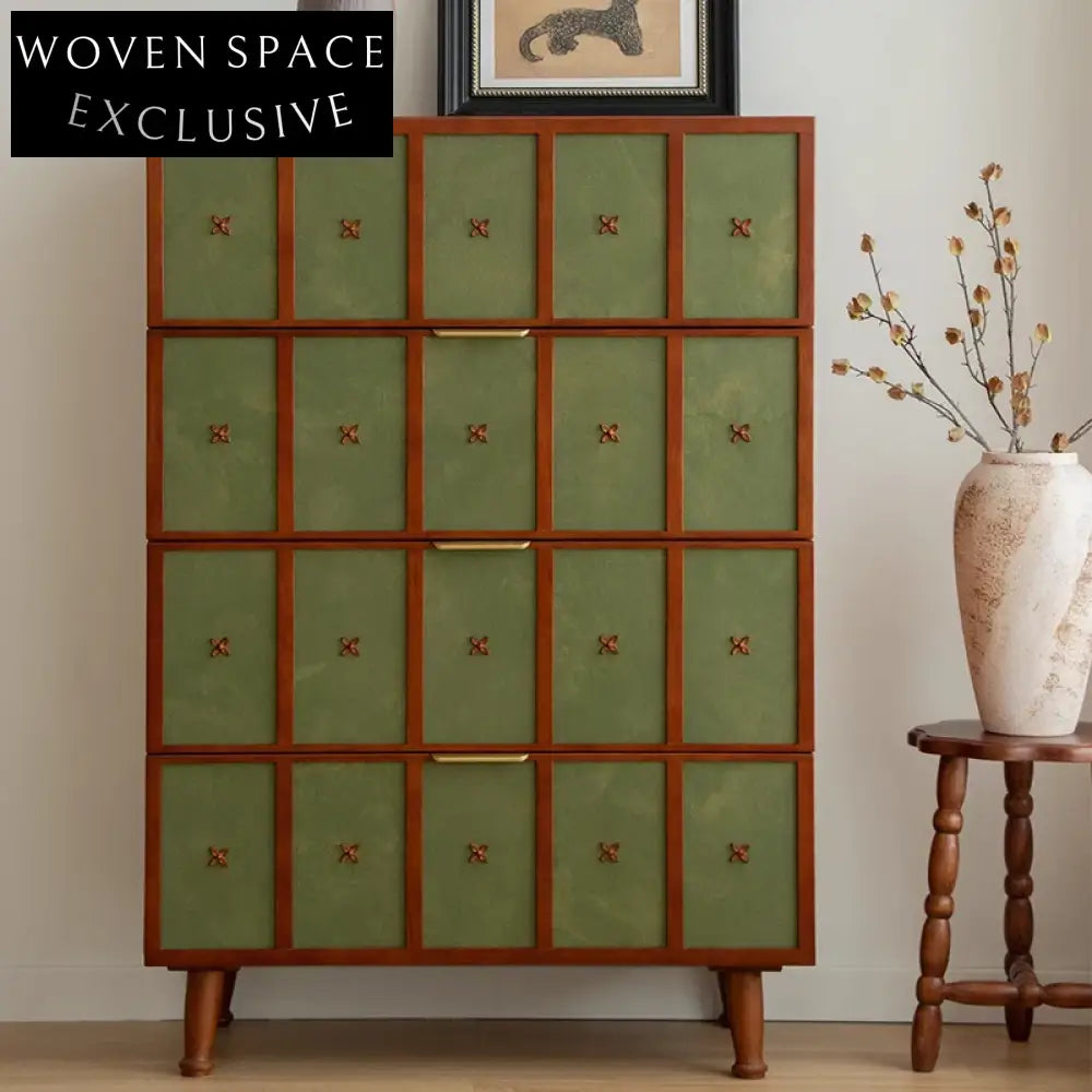 Modern Wooden Console Sideboard with Drawers for Elegant Living Room Cabinet