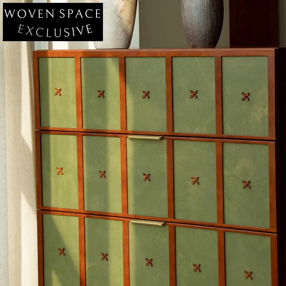 Modern Wooden Console Sideboard with Drawers for Elegant Living Room Cabinet