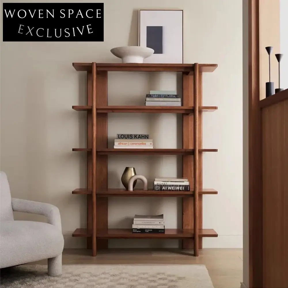 Modern Wooden Corner Kids Bookshelf for Living Room Bedroom Cabinet