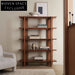 Modern Wooden Corner Kids Bookshelf for Living Room Bedroom Cabinet