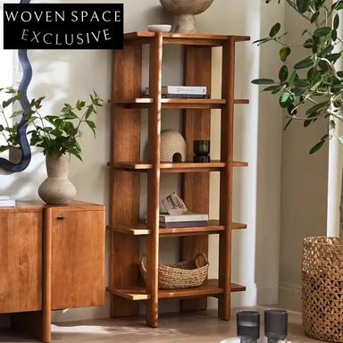 Modern Wooden Corner Kids Bookshelf for Living Room Bedroom Cabinet