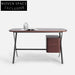 Modern Wooden Executive Study Desk with Drawer for Home Office Desk